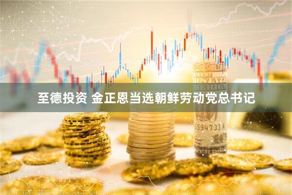 至德投资 金正恩当选朝鲜劳动党总书记